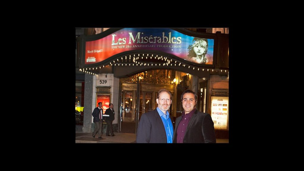 Hot Shot - Les Miserables - tour - J. Mark McVey - Andrew Varela - Boston opening - 3/12