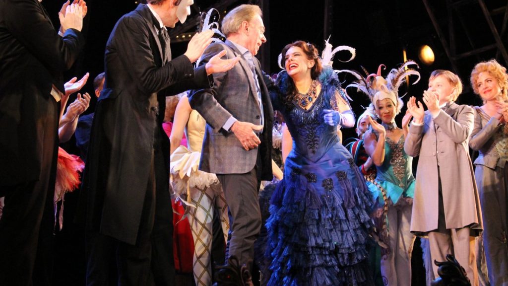 TOUR-Love Never Dies-Andrew Lloyd Webber and Cast-Photo by Justin Coffman