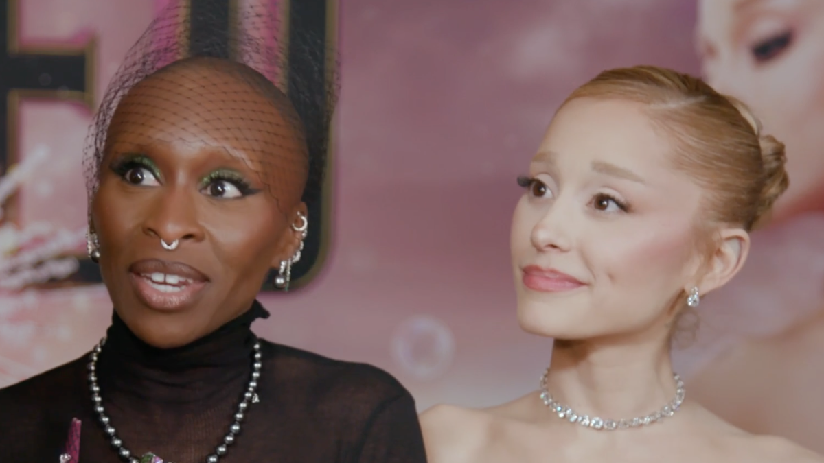 Cynthia Erivo and Ariana Grande - Wicked movie premiere red carpet